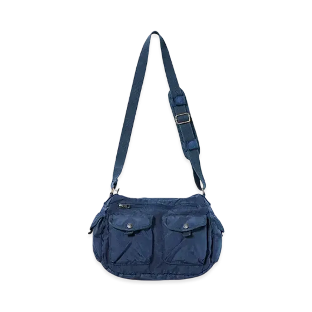 thisisneverthat Overdyed Shoulder Bag "Navy"