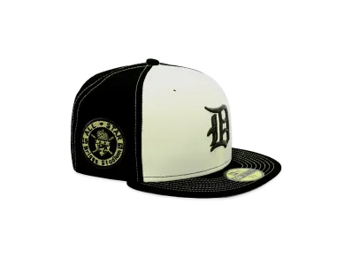 NEW ERA x THE CAP 59Fifty Return to Origin Detroit Tigers "Chrome White/Black"