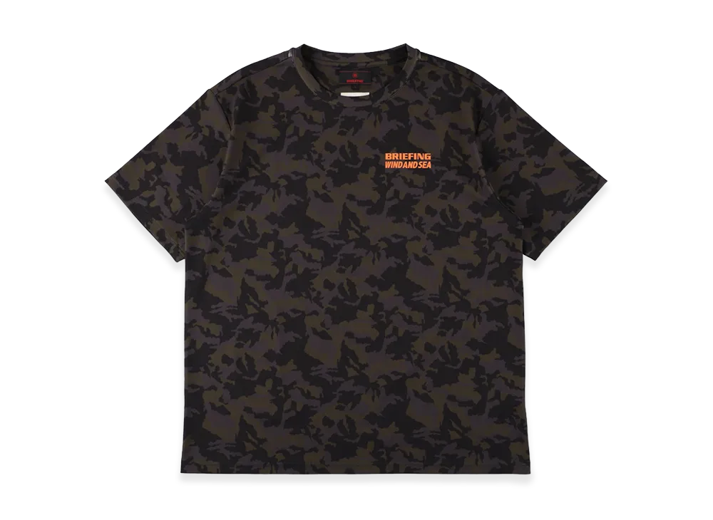 WIND AND SEA x BRIEFING GOLF Tee "Camo"