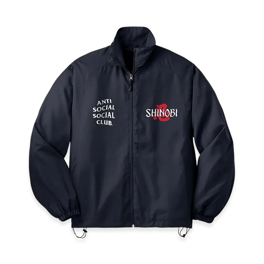 ANTI SOCIAL SOCIAL CLUB x Shinobi Revenge Windbreaker "Black"