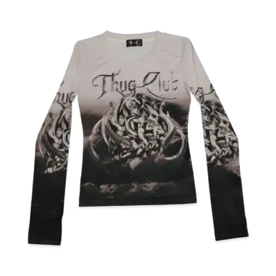 THUG CLUB TC JPG Sleeve Women "Black"