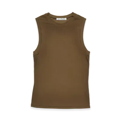 Acne Studios Tank Top "Mud Brown"