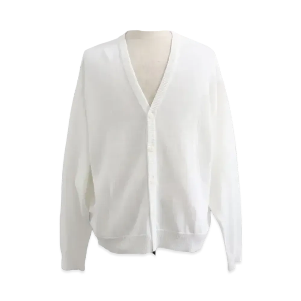 S.F.C SS20 Basic Cardigan "White"