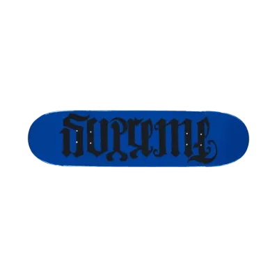 Supreme Ambigram Skateboard "Blue"