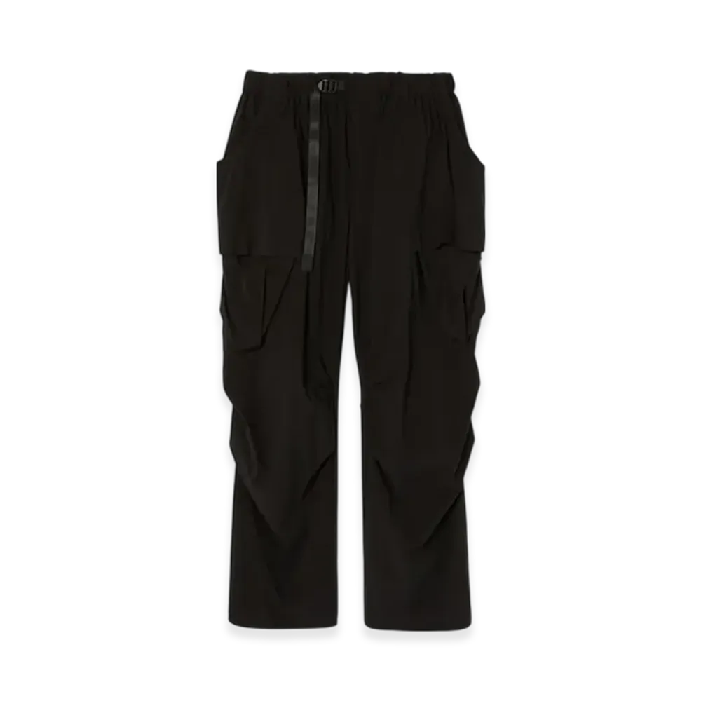 N.HOOLYWOOD Webbing Belt Cargo Pants "Black"