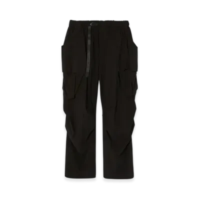 N.HOOLYWOOD Webbing Belt Cargo Pants "Black"