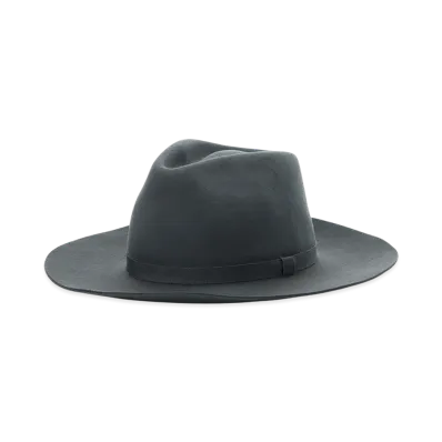 S'YTE Wool Felt Ribbon Tape Wide Brim Hat "Gray"