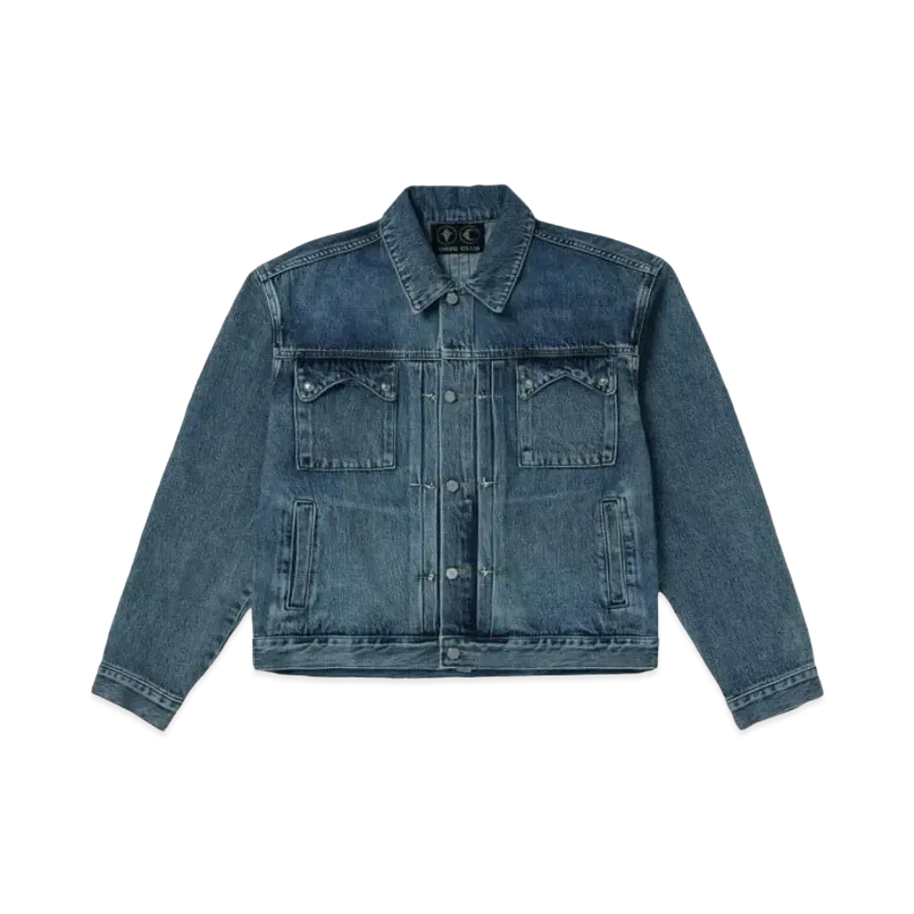 THUG CLUB Claw Denim Jacket "Blue"