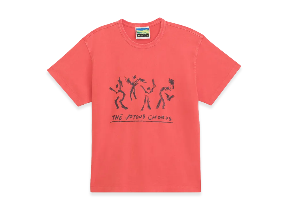 OTW by Vans x Julian Klincewicz Washed T-Shirt "Mandarin Red"