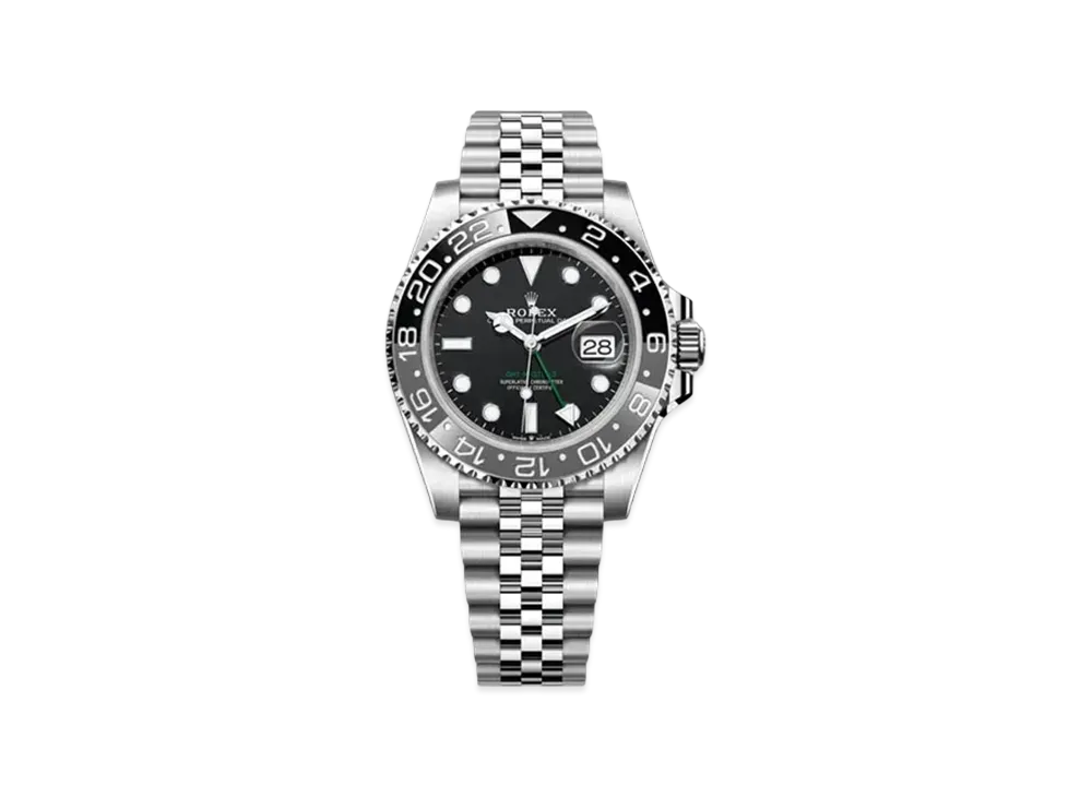 ROLEX GMT Master II 40mm Jubilee Bracelet "Black/Grey" 126710GRNR