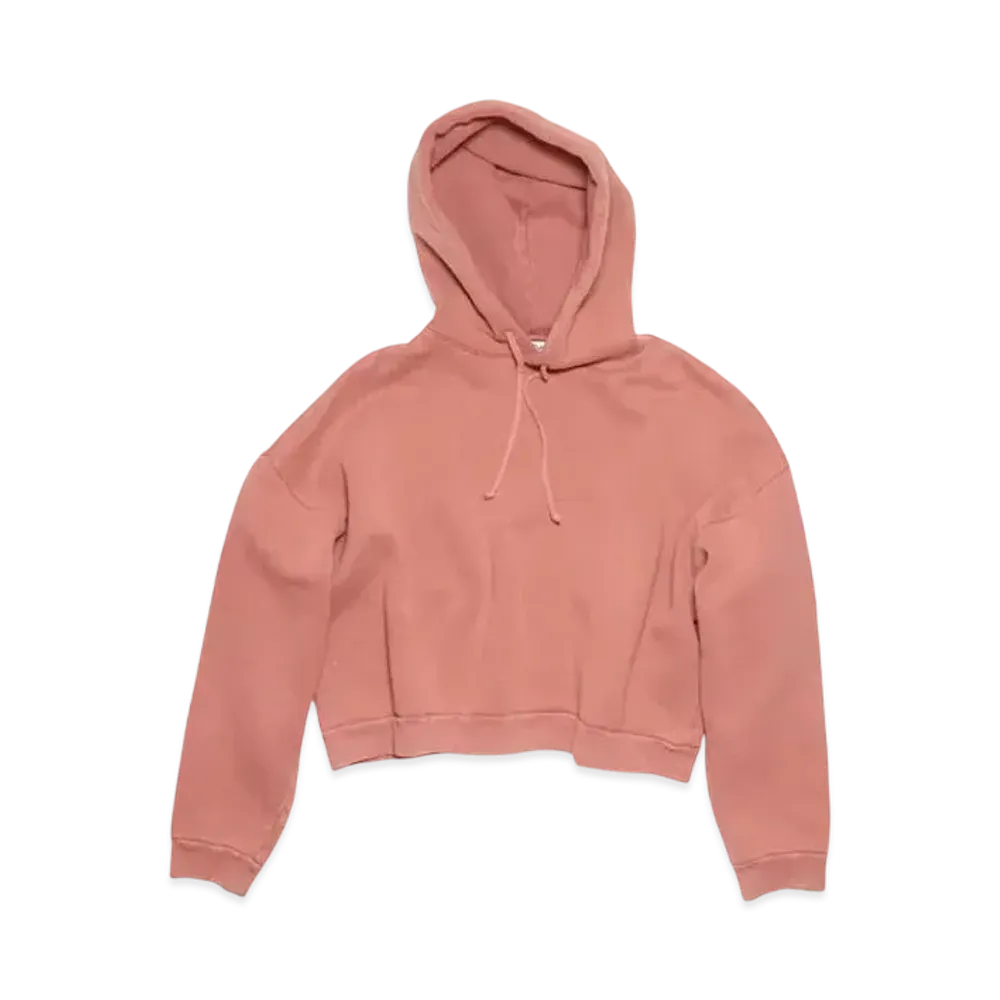 Acne Studios Hooded Sweater Logo Patch "Vintage Pink"