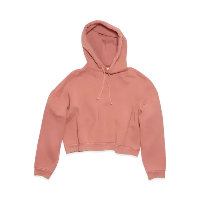 Acne Studios Hooded Sweater Logo Patch "Vintage Pink"