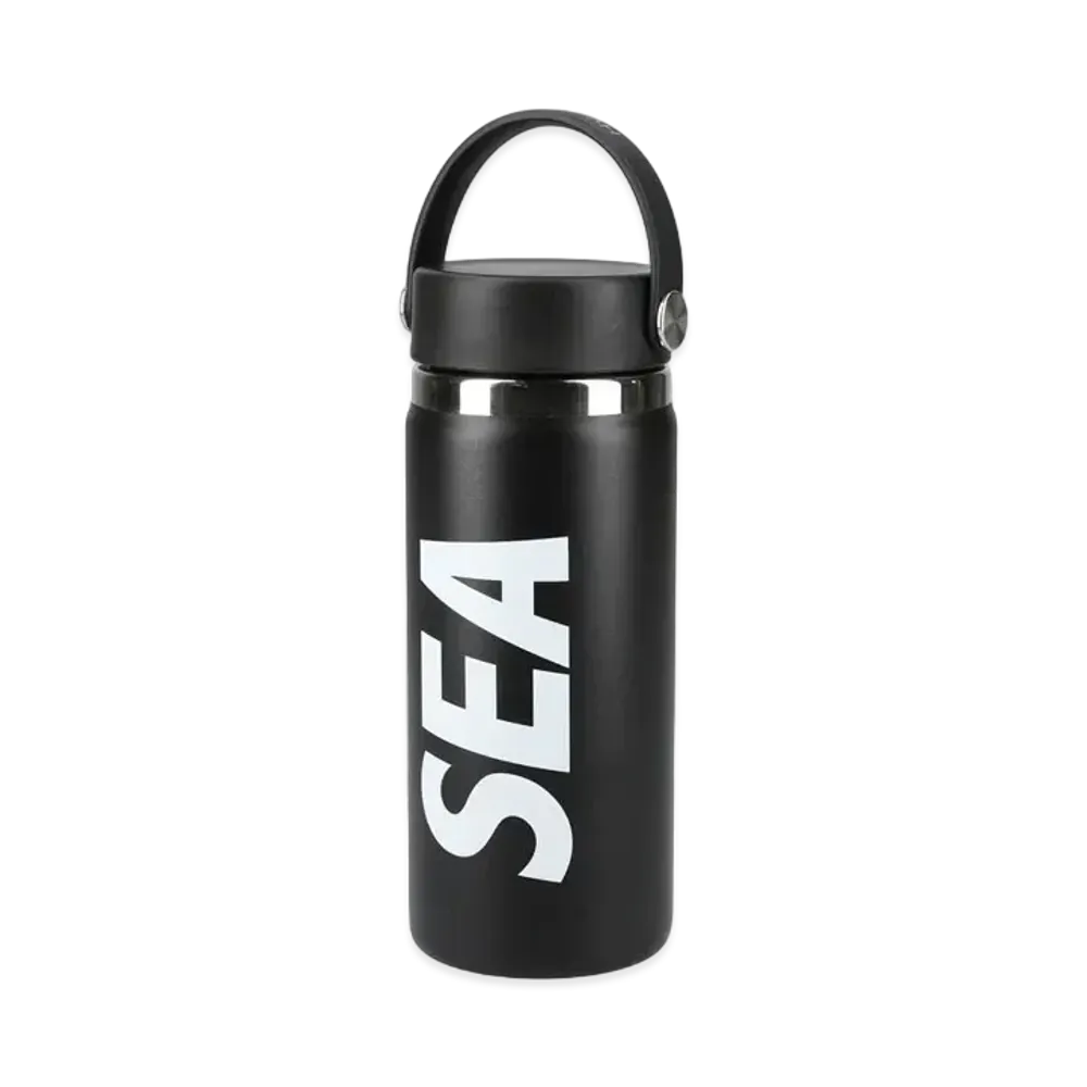 WIND AND SEA x Hydro Flask 16oz Wide Mouth Bottle "Black"