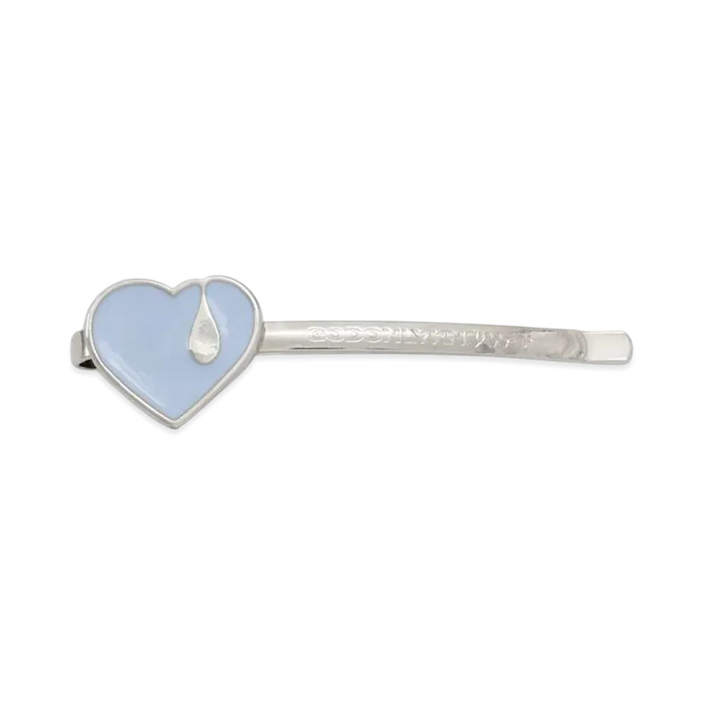 GOD ONLY KNOWS Heart Hair Clip "Sax"