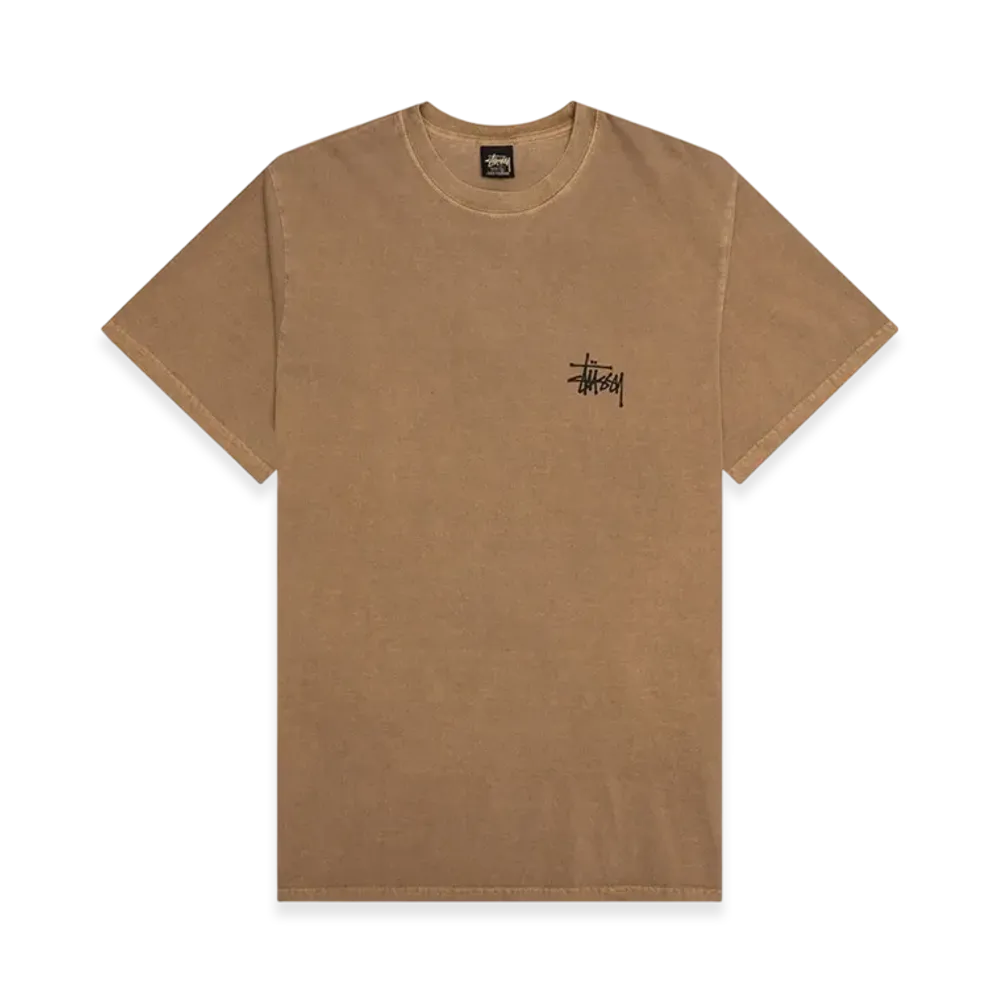 Stussy Solo S Pigment Dyed Tee "Almond"