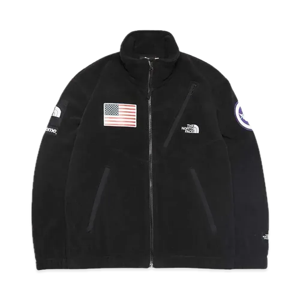 Supreme x The North Face Polartec Fleece Jacket "Black"