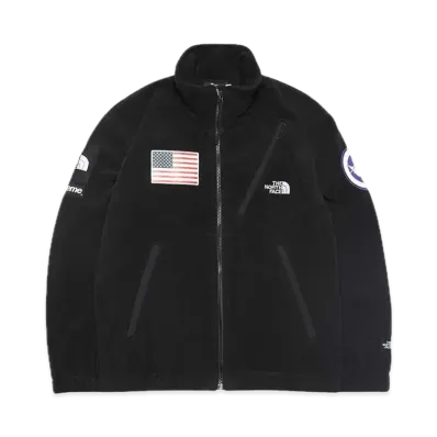 Supreme x The North Face Polartec Fleece Jacket "Black"
