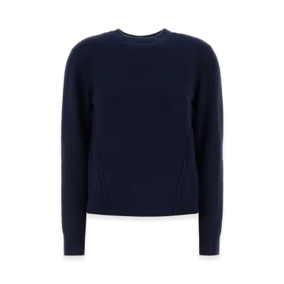 Jil Sander Women's Cashmere Swearer "Navy Blue"