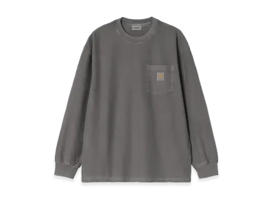 Carhartt WIP L/S Loose Pocket T-Shirt "Black/Garment Dyed"