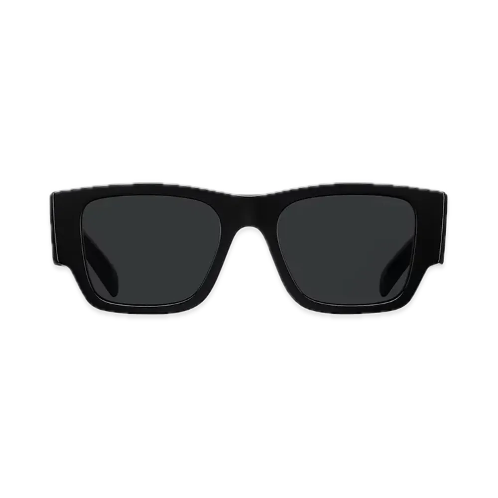 PRADA Triangle Logo Sunglasses "Gray"