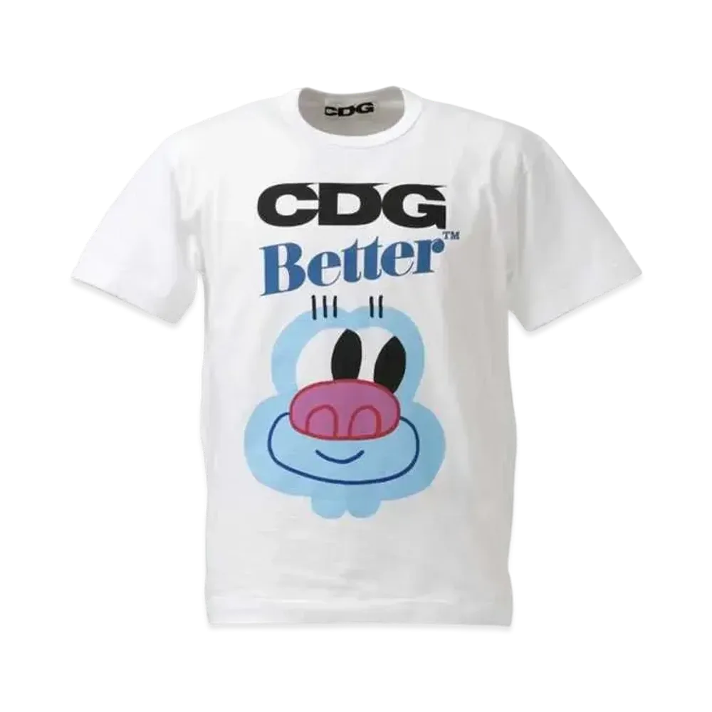 Comme des Garçons × BETTERTM T-SHIRT "White"