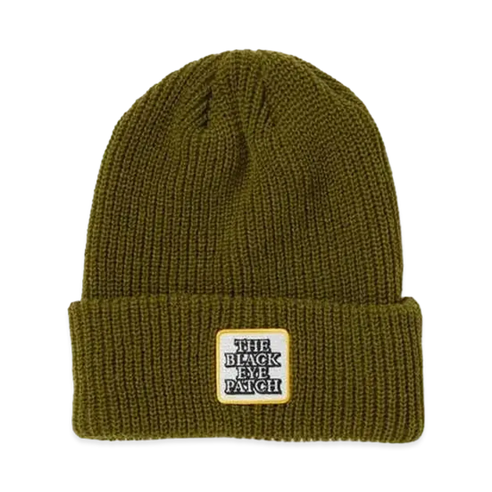 BlackEyePatch OG LABEL BEANIE "Green"