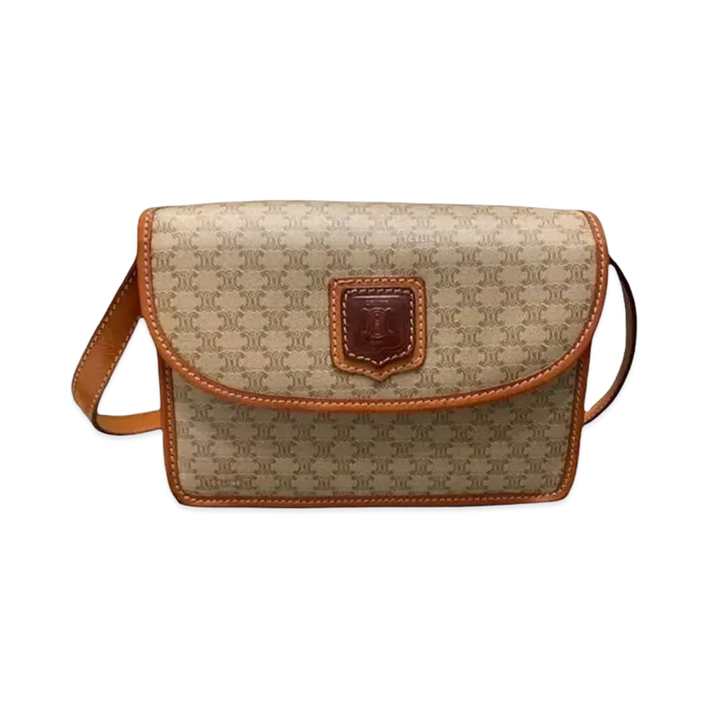 CELINE Macadam Shoulder Bag