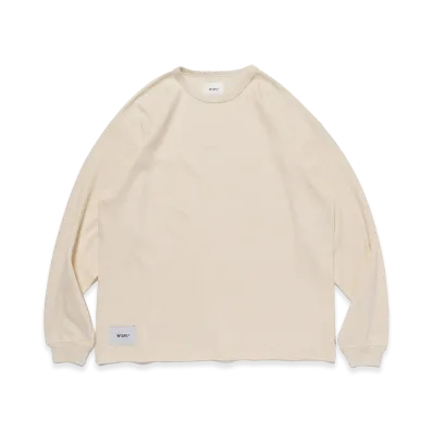 WTAPS Waffle Standard / LS / Cotton "Off White"