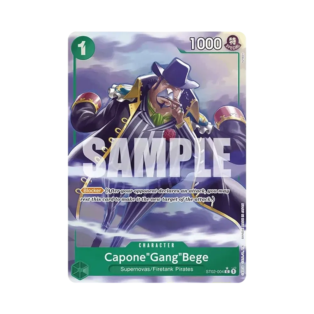 カポネ・ベッジ C-P [ST02-004]【英語版】(プレミアムブースター「ONE PIECE CARD THE BEST」)