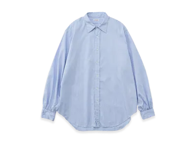 NICENESS E.Mansell Striped Cotton and Summer Wool "Sax"
