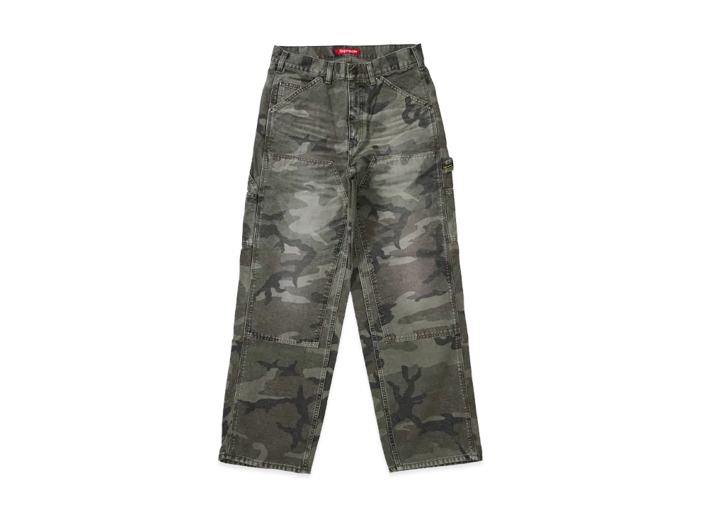 Supreme Worn Double Knee Painter Pant "Woodland Camo" (26FW)