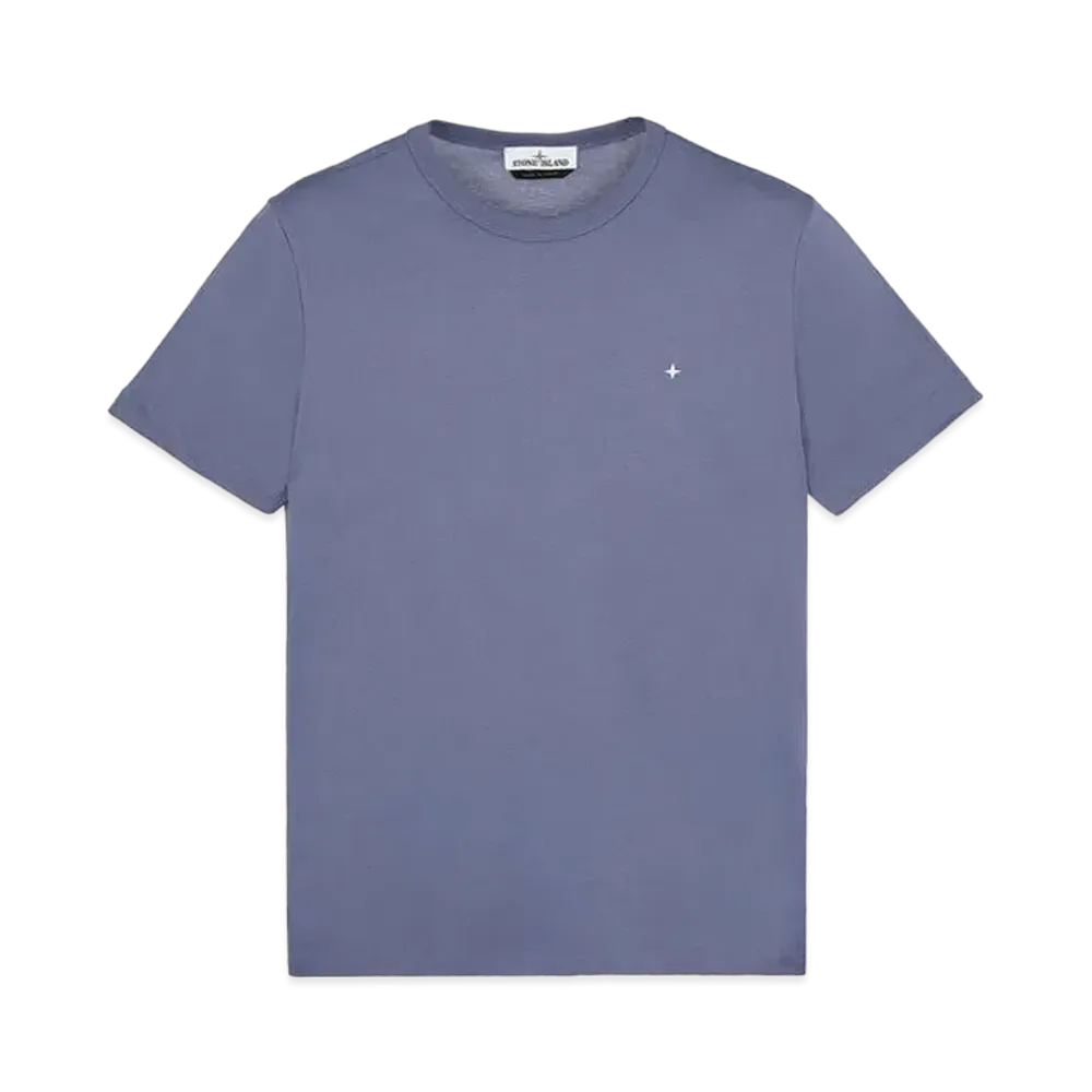 Stone Island 20336 ORGANIC COTTON/ SEAQUAL POLYESTER YARN_SLIM FIT "Pastel Blue"