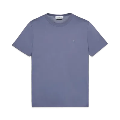 Stone Island 20336 ORGANIC COTTON/ SEAQUAL POLYESTER YARN_SLIM FIT "Pastel Blue"