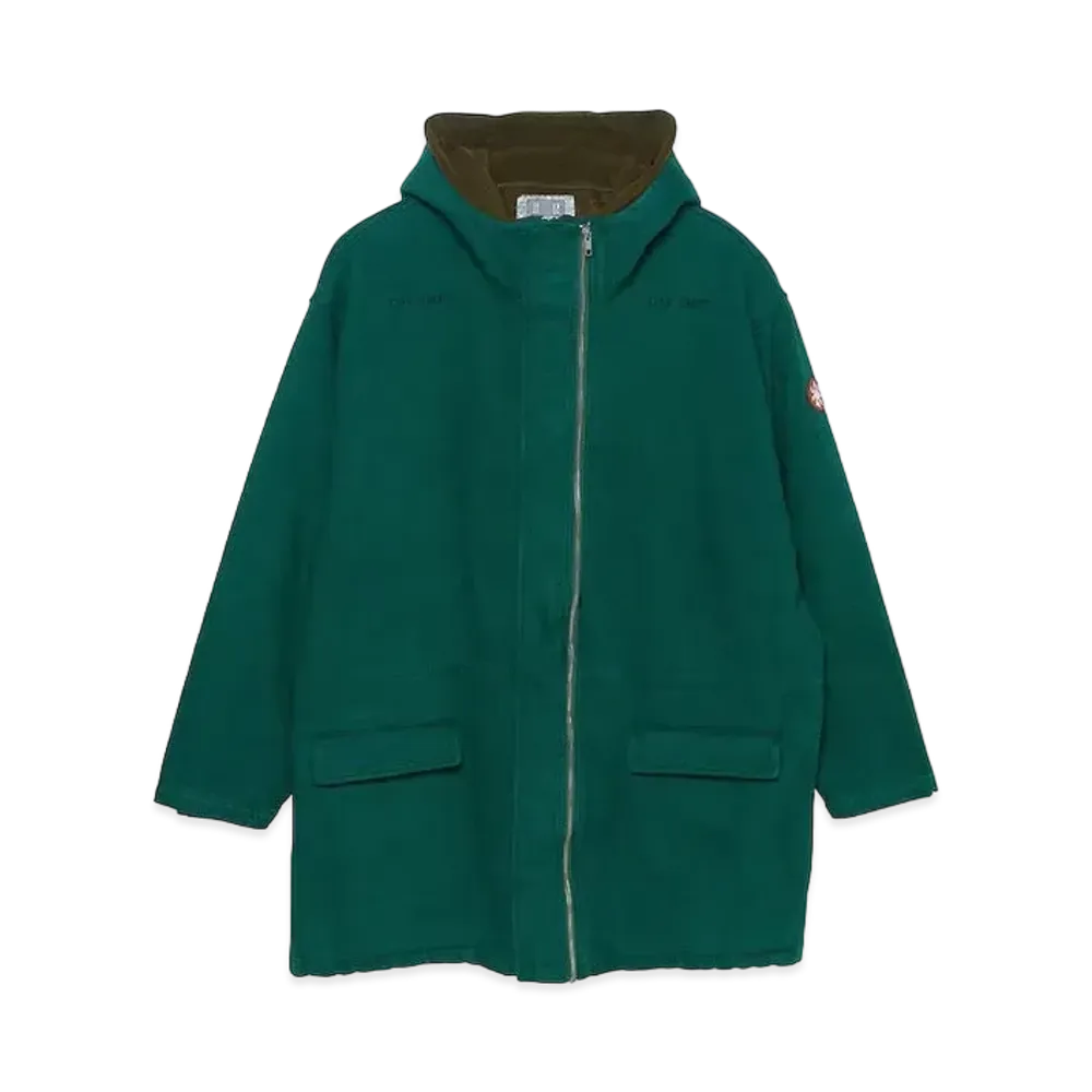 Cav Empt (C.E) FLEECE INNER ZIP JACKET "Green"