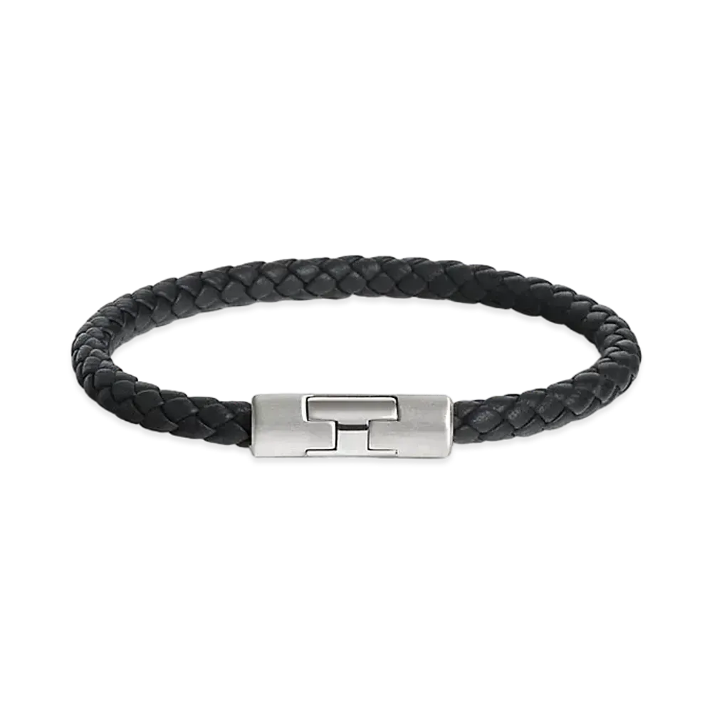 Hermes Puzzle H Bracelet "Noir/Palladium"