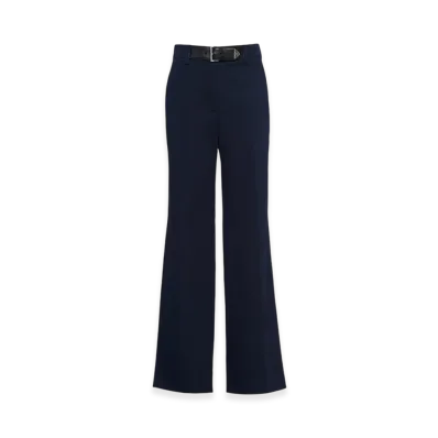 PRADA Women's Gabardine Pants "Navy"