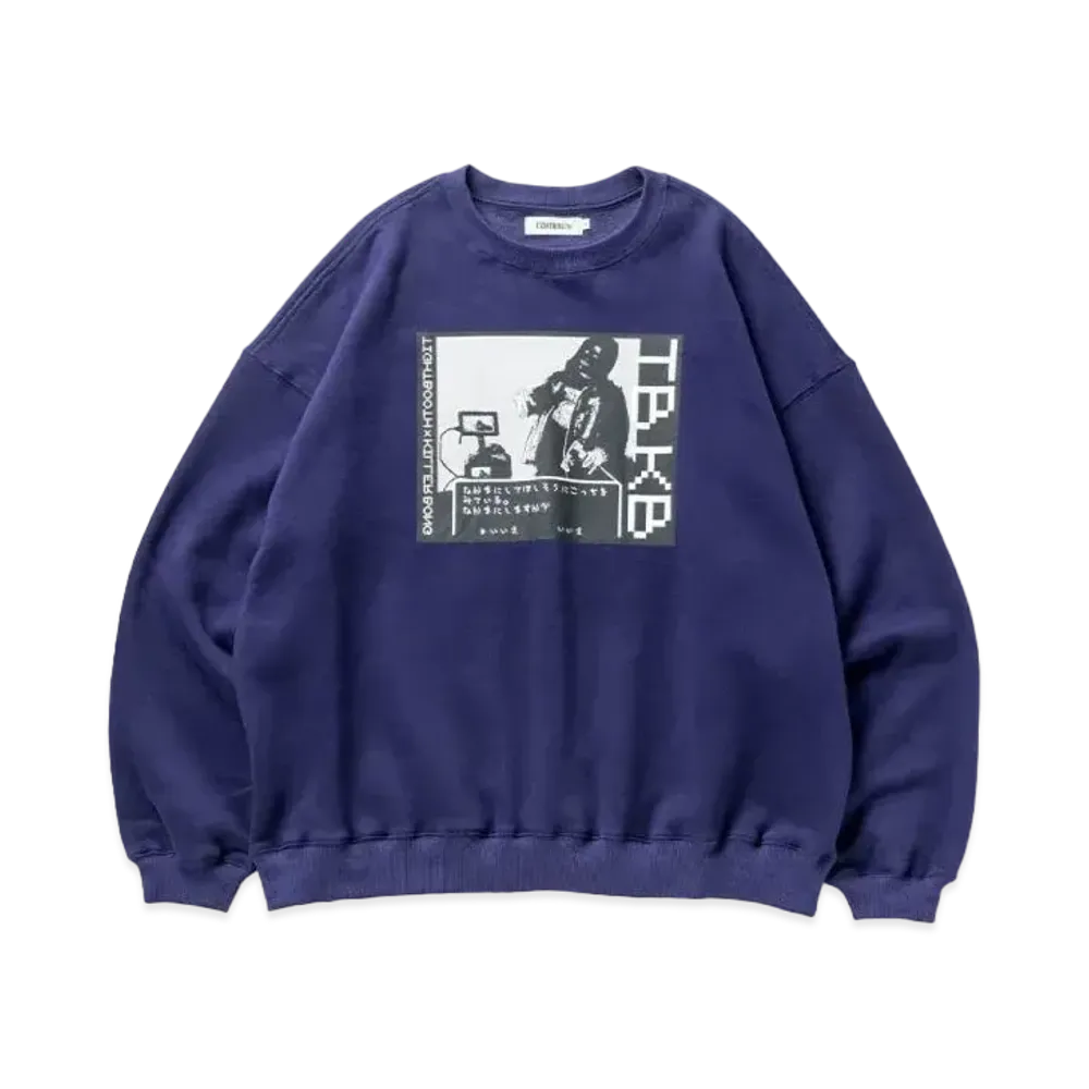 TIGHTBOOTH Rpg Crew Sweatshirt "Purple"