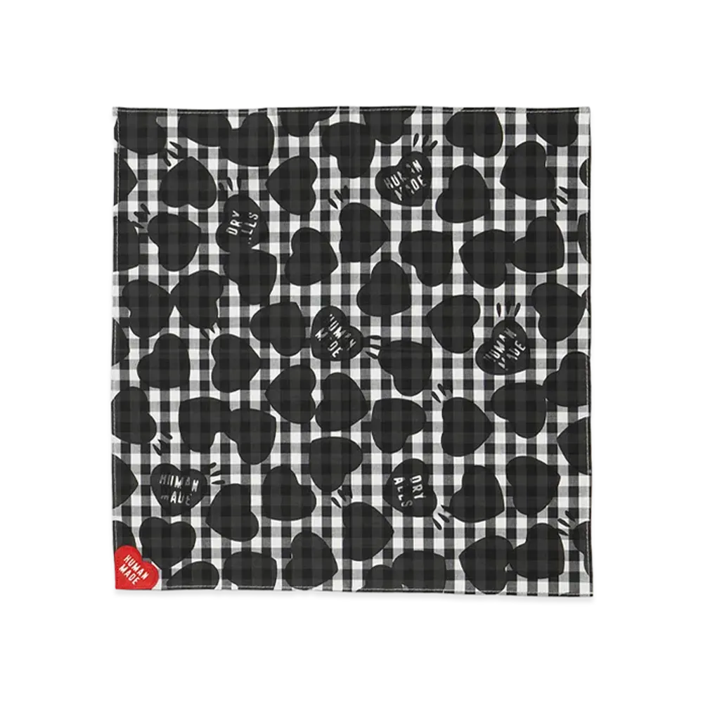 HUMAN MADE Handkerchief "Black"