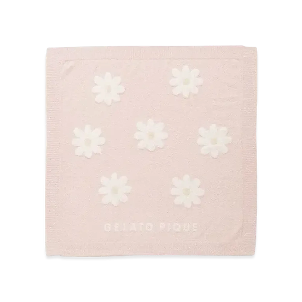 GELATO PIQUE Kids Daisy Jacquard Blanket "Pink"