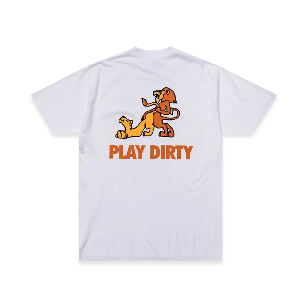 UNDEFEATED Play Dirty S/S Tee "White"