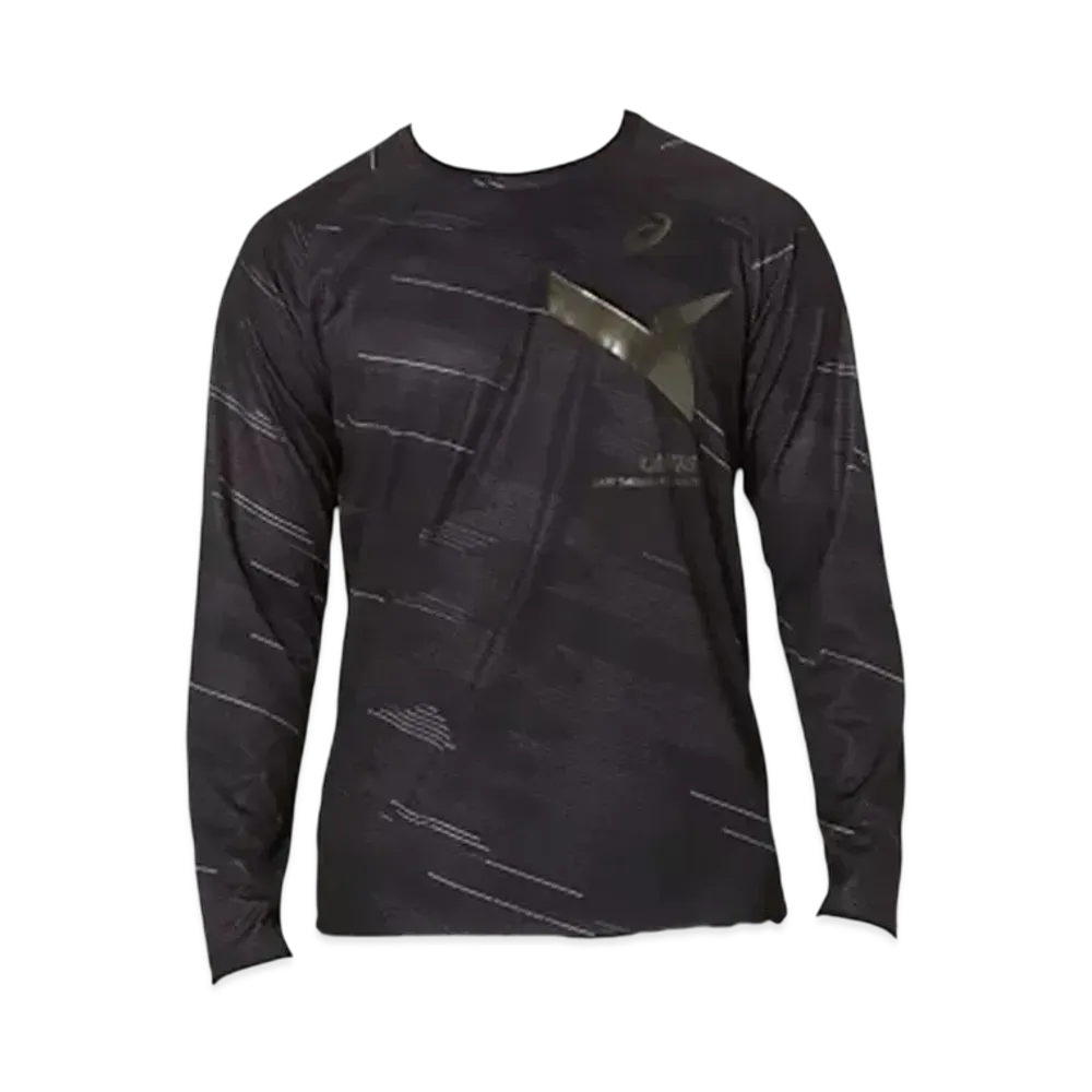 Asics Aim-Trg Dry Graphic Long Sleeve Shirt "Performance Black"