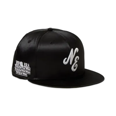 NEW ERA x MLB 59FIFTY Satin Classic Logo "Black"