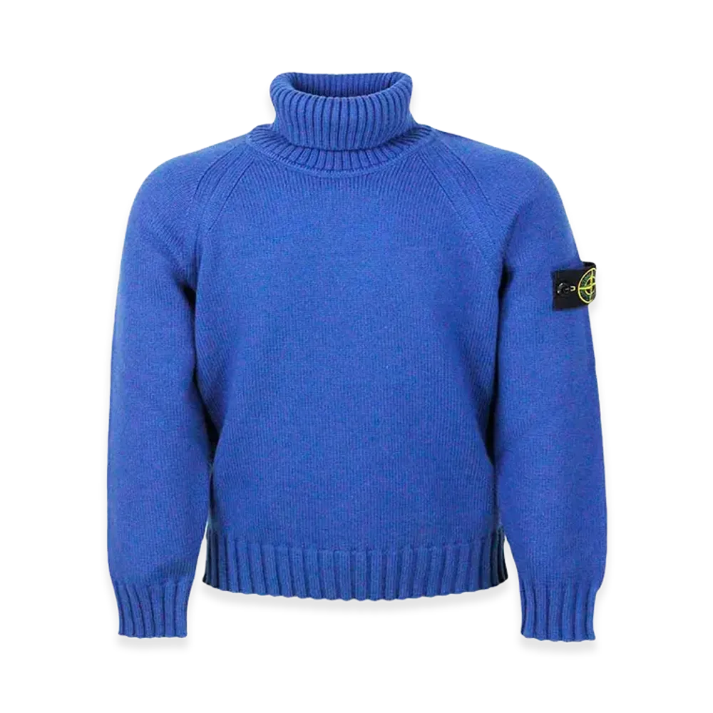 Stone Island Kids Turtleneck "Blue"
