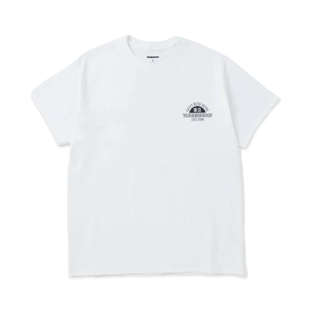 NEIGHBORHOOD NH 231 Spot . Tee SS-13 "White"