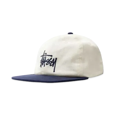 Stussy 2TONE TEAM STRAPBACK CAP "Natural"