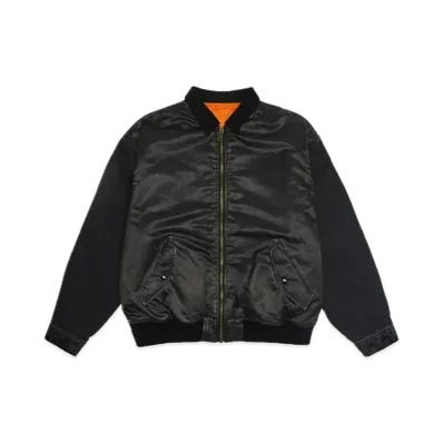 Supreme Denim Sleeve Ma-1 "Black"