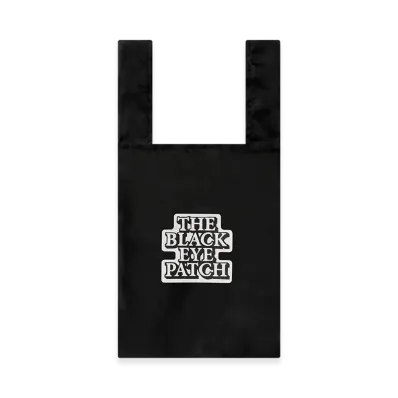 BlackEyePatch Og Label Ripstop Grocery Bag "Black"