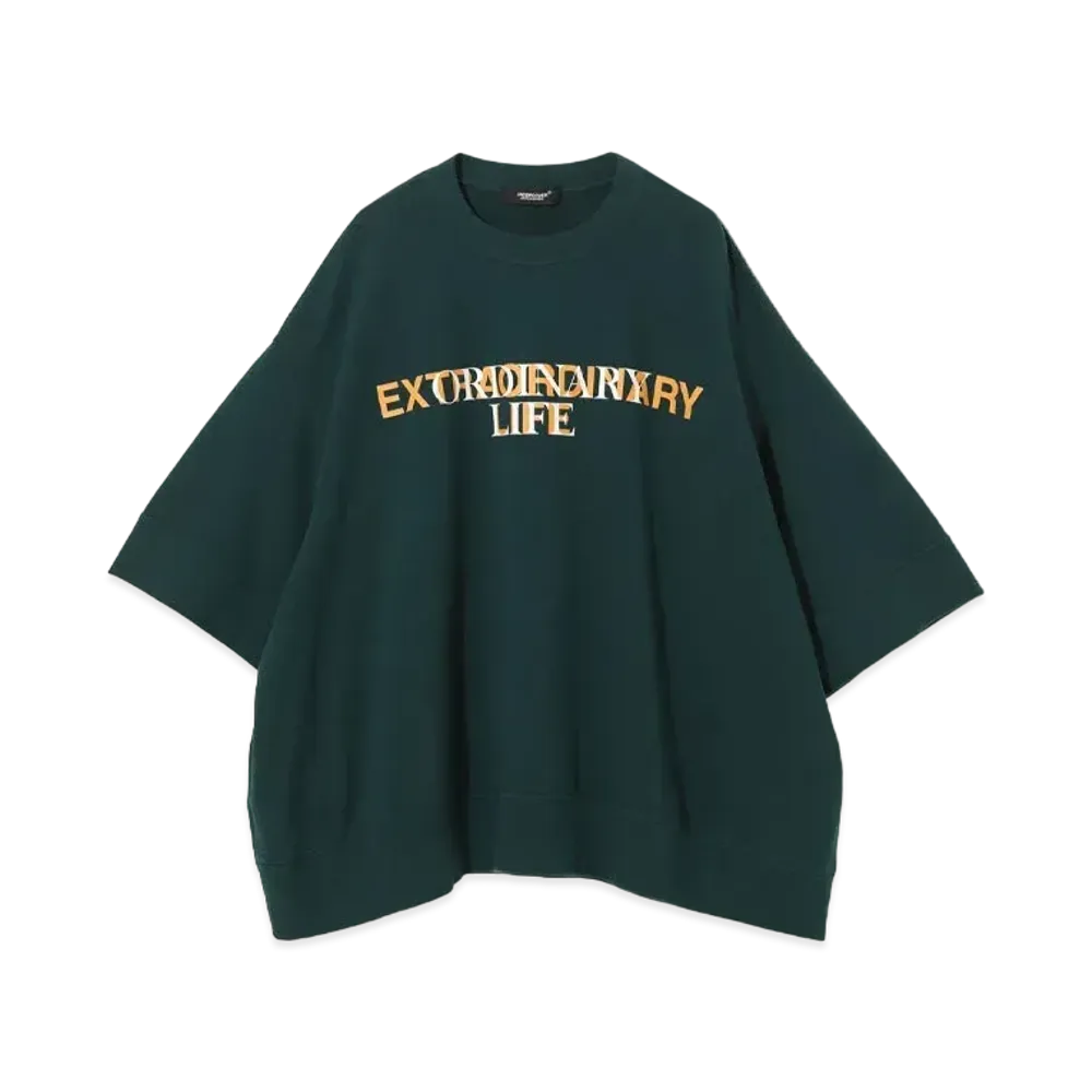 UNDERCOVER Cotton Wide Sweatshirt Pullover "Dark Green"