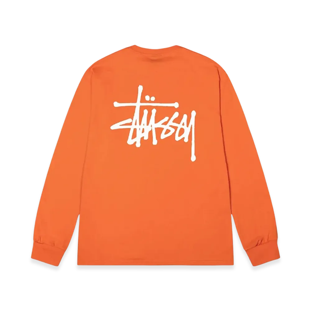 Stussy Basic Stussy LS Tee 2023 "Coral"