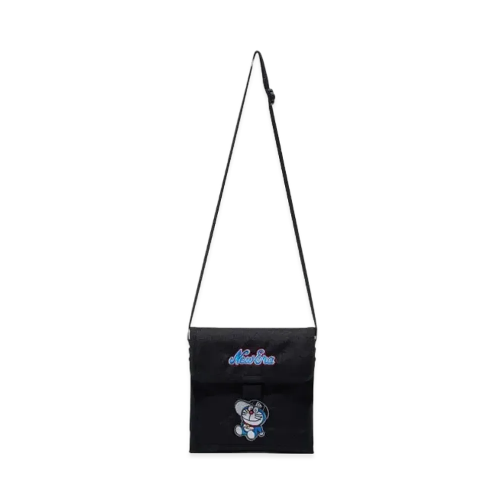 NEW ERA x Doraemon Cap Square Neck Pouch 0.5L "Black"